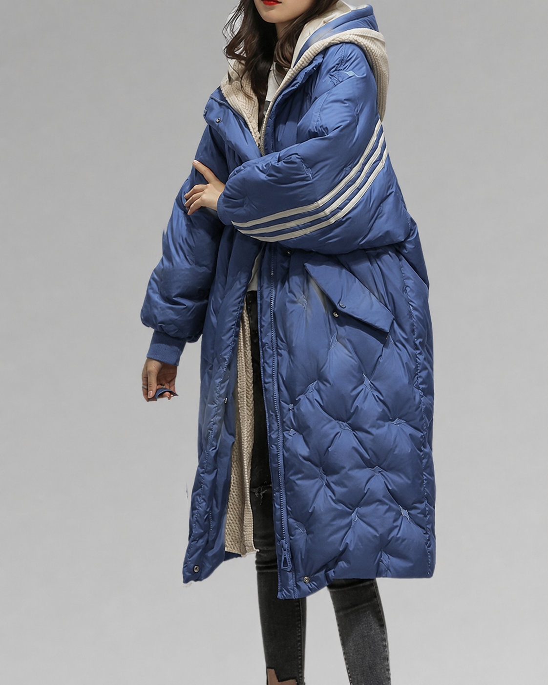 Women's Warm Insulated Puffer Coat - Image 1