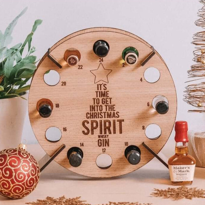 Wooden Beer Advent Calendar 2026 – 24-Day Christmas Countdown