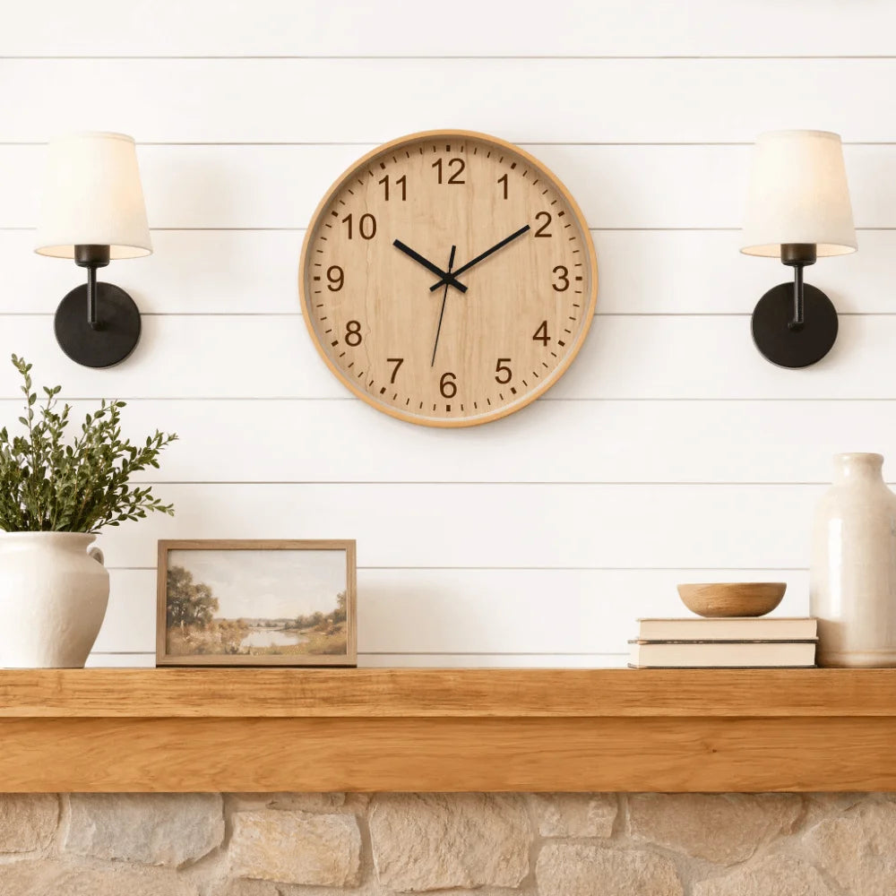 WOODEN CLOCK – Natural Charm for Your Home - Image 2