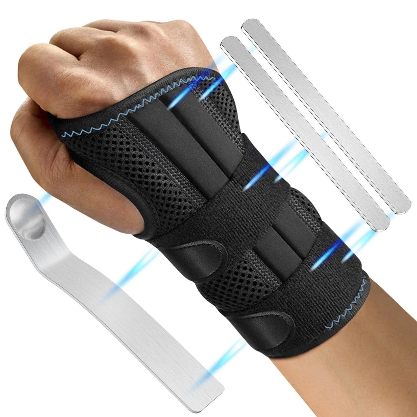 Wrist Support with Splint – Stabilizes and Relieves Pain